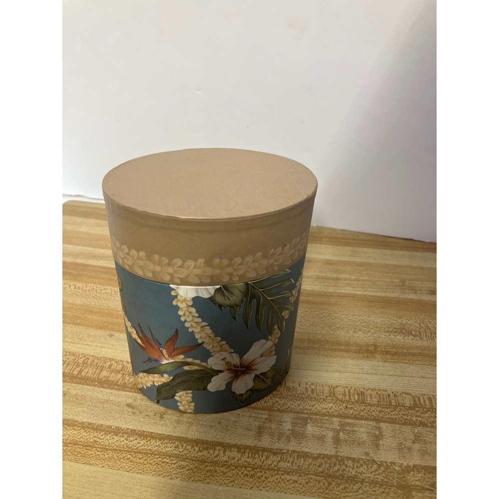 Island Plantations Floral Paradise Oval Scented Candle with‎ Lid Tropical
